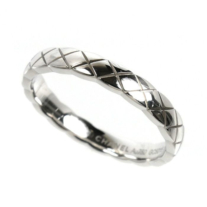 Chanel 18K White Gold Coco Crush Ring