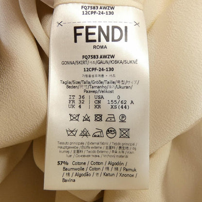 Fendi Awzw Skirt Beige 36 — view 3