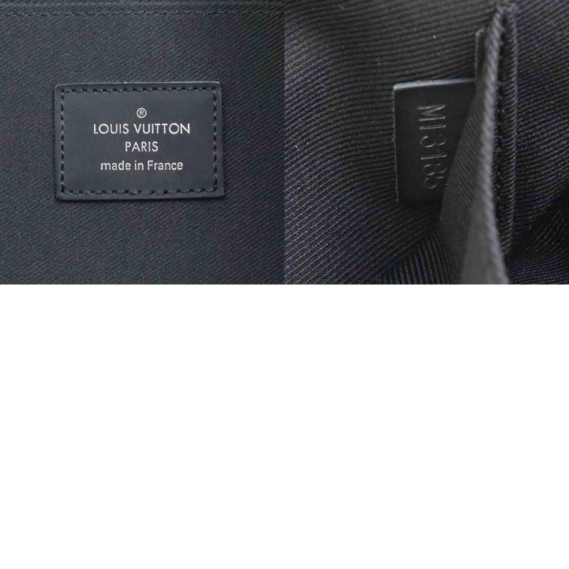 Louis Vuitton Clutch Bag Damier Graphite Christopher Nemeth Pochette Jules GM