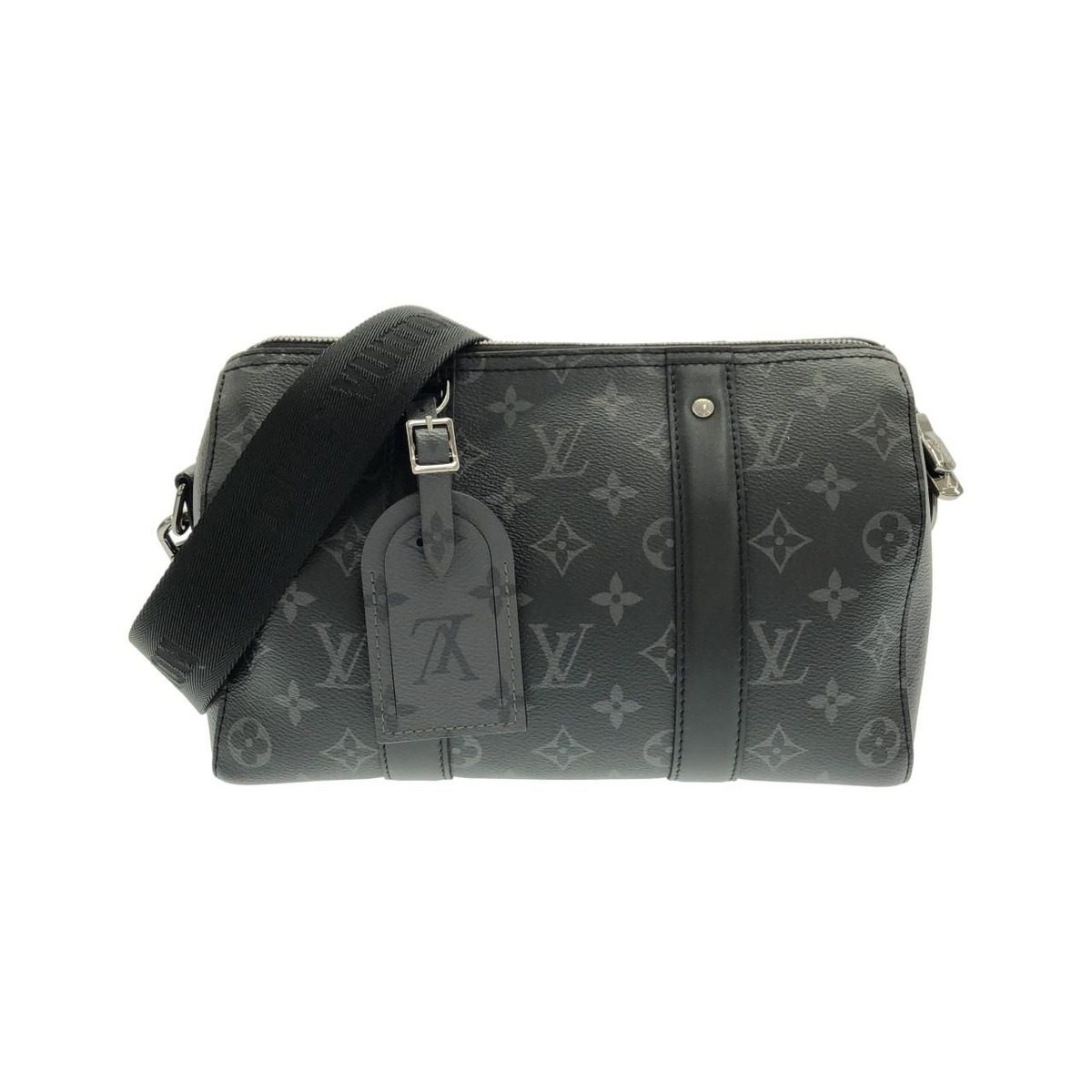 Louis Vuitton Monogram Eclipse Reverse City Keepall Shoulder Bag