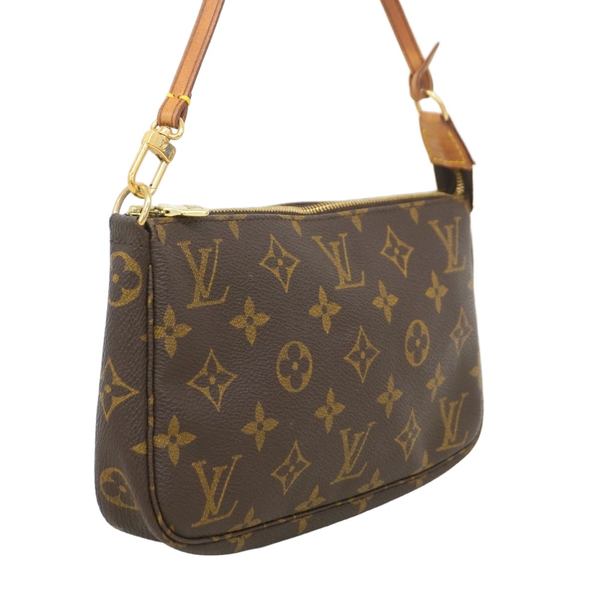 Louis Vuitton Pouch Monogram Pochette Brown — view 2