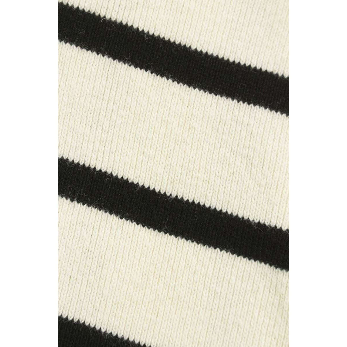 Celine 2 Border Knit Sweater — view 3