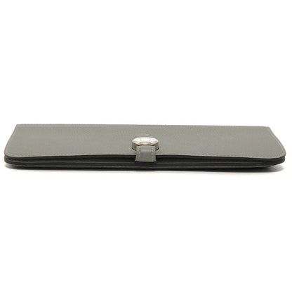 Hermes Long Wallet Dogon Long Togo Grimetto (estimated) Gray