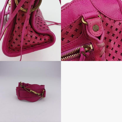 Balenciaga Mini City Pink Crumbskin 3002955260 I1669