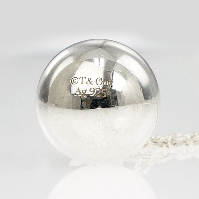 Tiffany & Co Necklace Hardwear Ball Pendant Ag925 Silver - 50.8cm