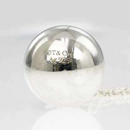 Tiffany & Co Necklace Hardwear Ball Pendant Ag925 Silver - 50.8cm