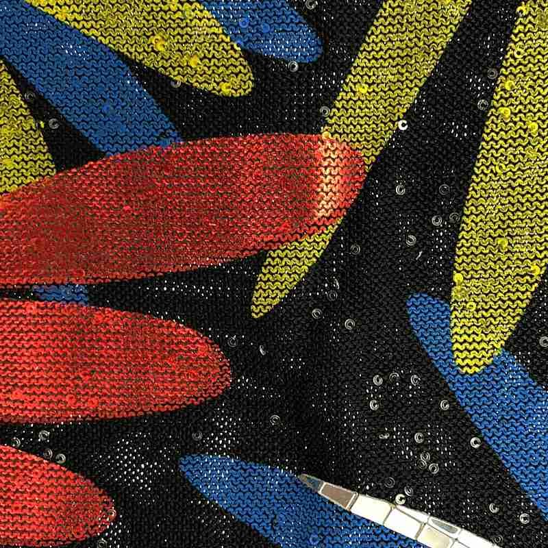 Chanel - Multicolor CC LOGO Embellished Cardigan Knit Cardigan With Bijoux