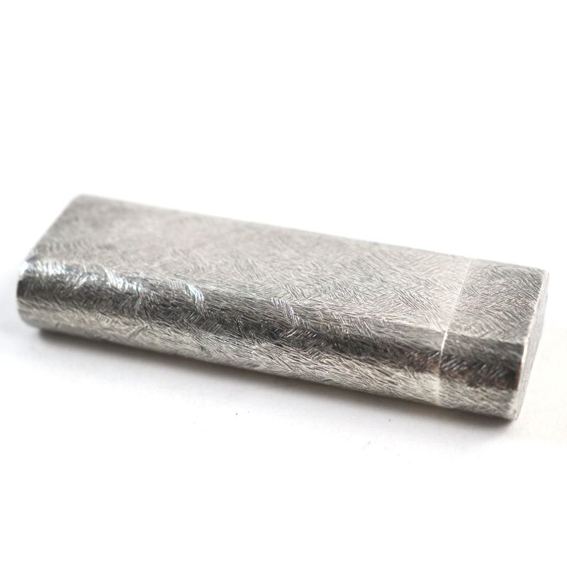 Cartier Allover Pattern Oval Form Roller Lighter Silver Men's