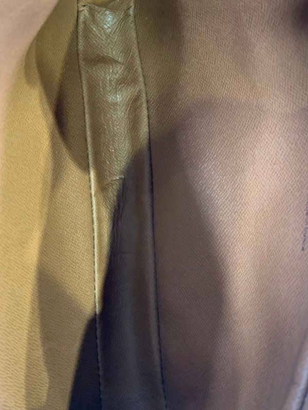 2174 Louis Vuitton LV Marly Dragonne PM Monogram Clutch Bag Second Bag Brown