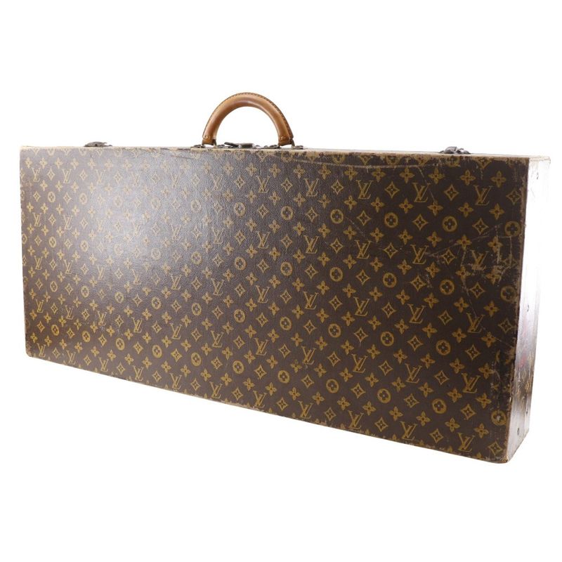 Louis Vuitton Antique Monogram Canvas Brown Unisex Trunk