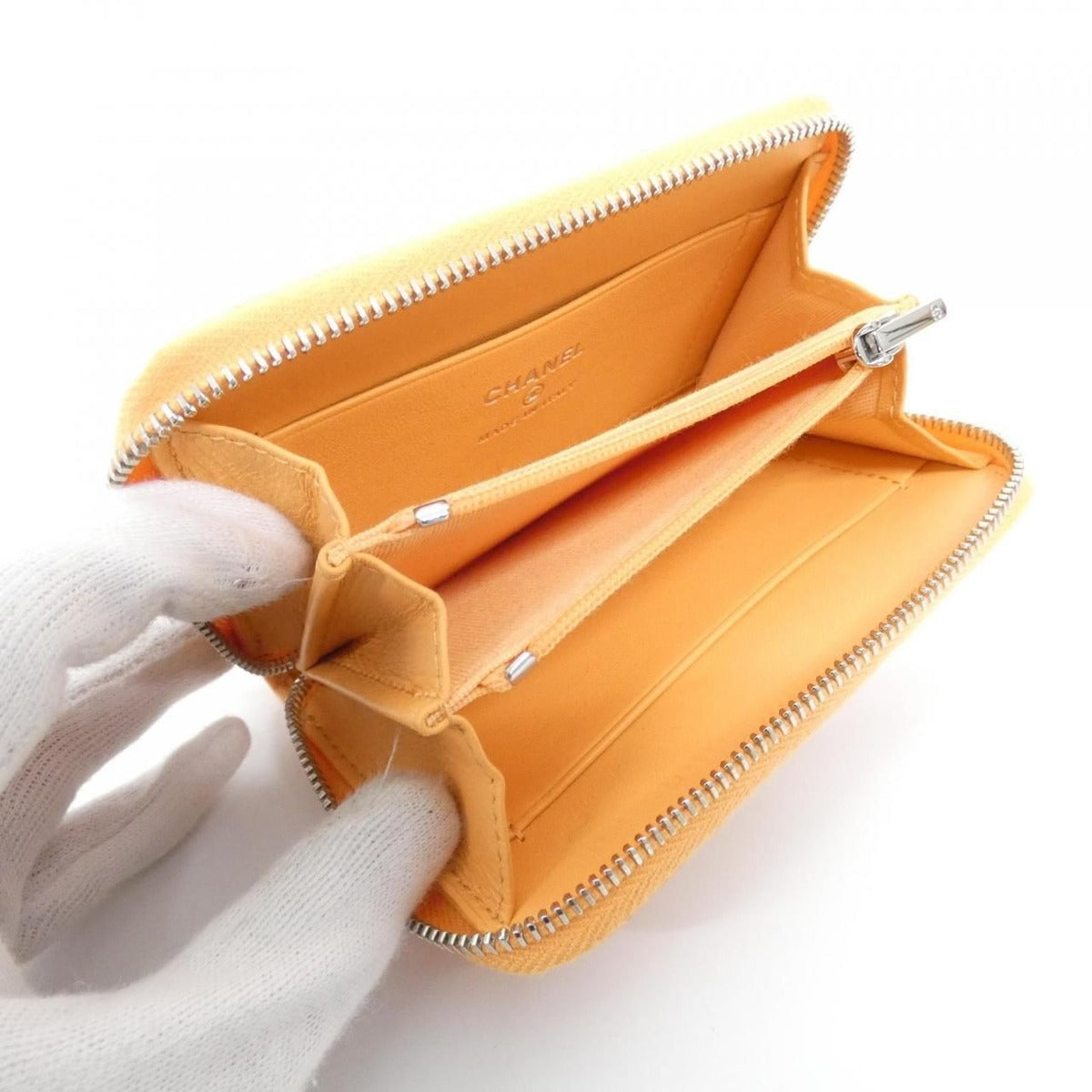 Chanel Coin Case Silver — view 9