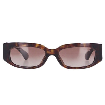 Chanel Side Faux Pearl Oval Eyewear