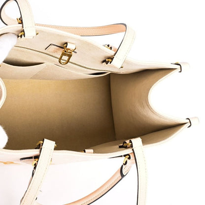 Louis Vuitton On The Go Tote Empreinte By The Pool Onthego MM Cream