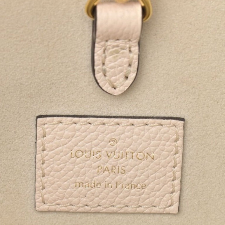 Louis Vuitton On The Go Tote Empreinte By The Pool Onthego MM Cream