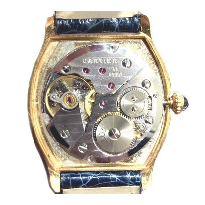 Cartier Vintage LM Manual Winding Watch 18K Yellow Gold — view 5