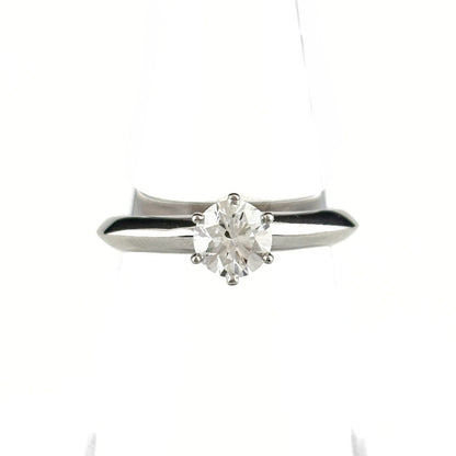 Tiffany & Co Solitaire Ring Platinum Diamond