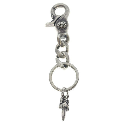 Chrome Hearts Clp Chn Classic-s Short Classic Link Key Chain Silver
