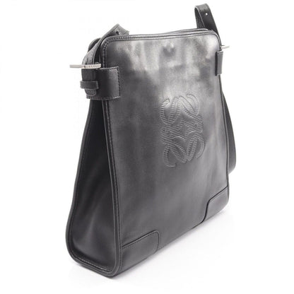 Loewe Shoulder Bag Anagram Black Leather — view 2