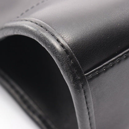 Loewe Shoulder Bag Anagram Black Leather — view 5