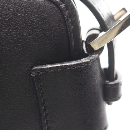 Loewe Shoulder Bag Anagram Black Leather — view 8