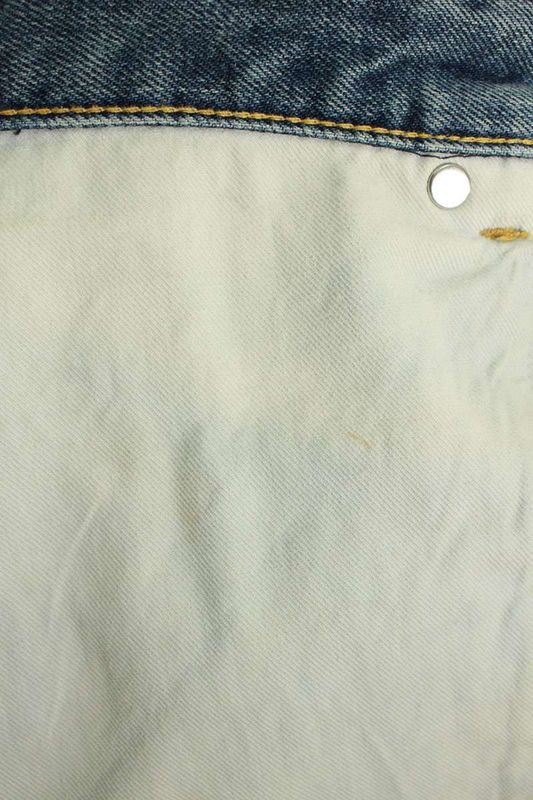 Balenciaga 23SS 745248 Tnw01 Superdestroyed Large Fit Baggy Denim Pants Men's S