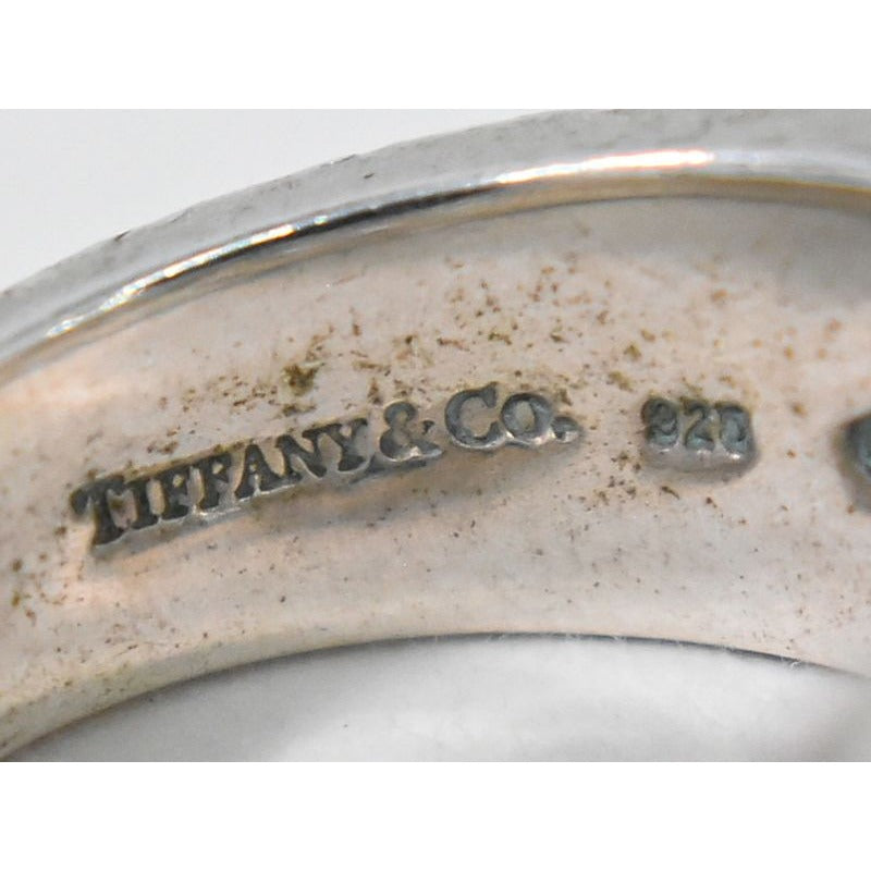 Tiffany & Co Triple Loving Heart 925 Ring Size 8 Silver — view 8