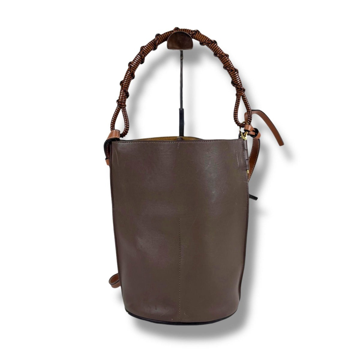 Loewe Gate Bucket Shoulder Bag Cocoa Brown — view 3