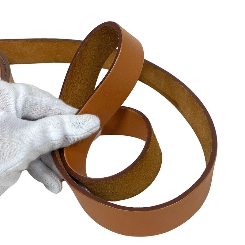 Hermes/hermes Herbag Zip MM 2WAY Shoulder Bag Leather Handbag Brown Ladies