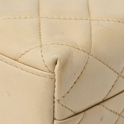 Chanel Shoulder Bag Tote Bag Lambskin Matelasse Top Turnlock One Shoulder Bag