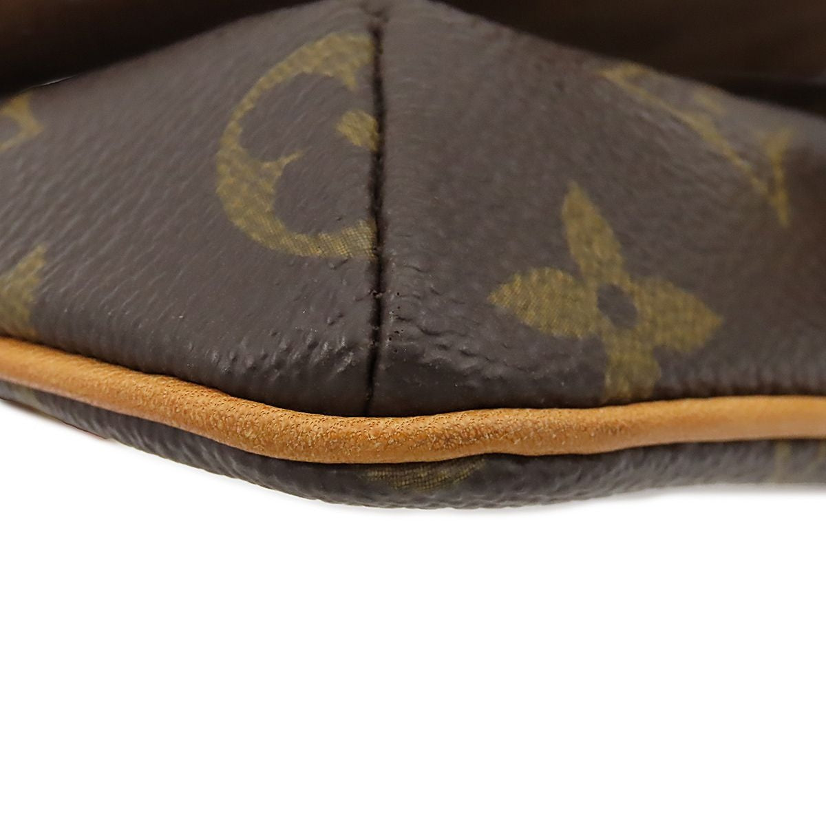 Louis Vuitton Pochette Marelle Brown Gold Monogram Canvas Waist Bag — view 6