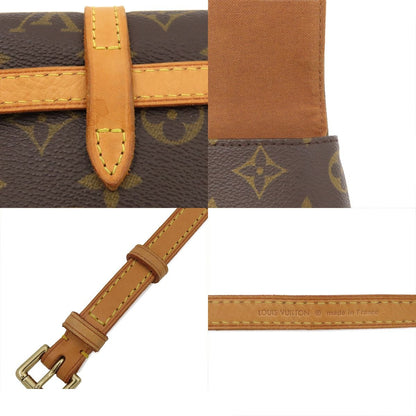 Louis Vuitton Pochette Marelle Brown Gold Monogram Canvas Waist Bag — view 8