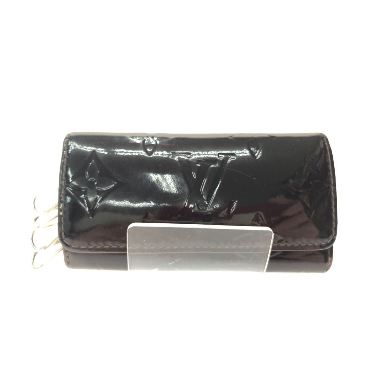 Louis Vuitton 4 key Case Monogram Vernis Multicles Amarant