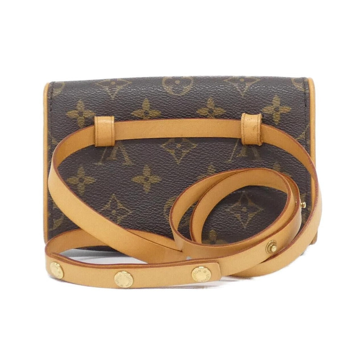 Louis Vuitton Monogram Pochette Florentine M Waist Bag Brown Marron — view 2