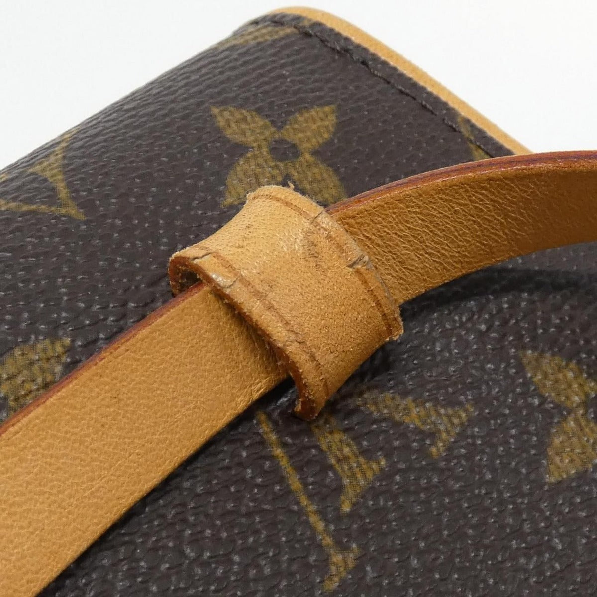 Louis Vuitton Monogram Pochette Florentine M Waist Bag Brown Marron — view 4