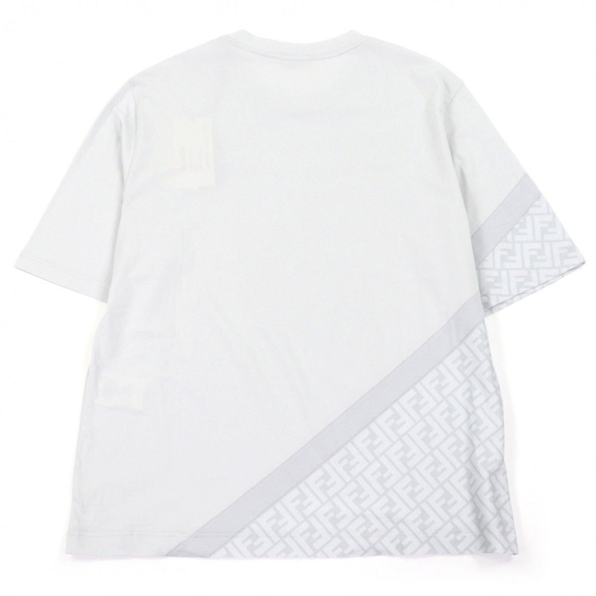 Fendi Cotton Zucca FF Logo Short Sleeve Shirt — view 3