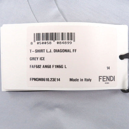 Fendi Cotton Zucca FF Logo Short Sleeve Shirt — view 9