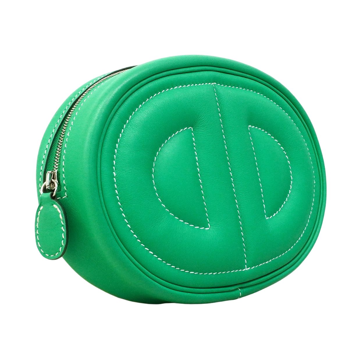 Hermes Shoulder Bag Inzam Poverso Swift Mint Blue Nord Silver — view 2