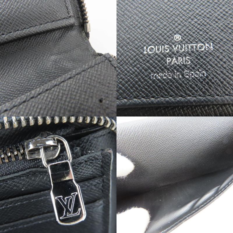 Louis Vuitton Long Wallet Zippy Wallet Vertical M62295 Monogram Eclipse Black