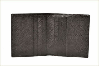 Prada Wallet For Men Prada Fold Wallet 2mo004 Saffiano Patch Patchwork Black
