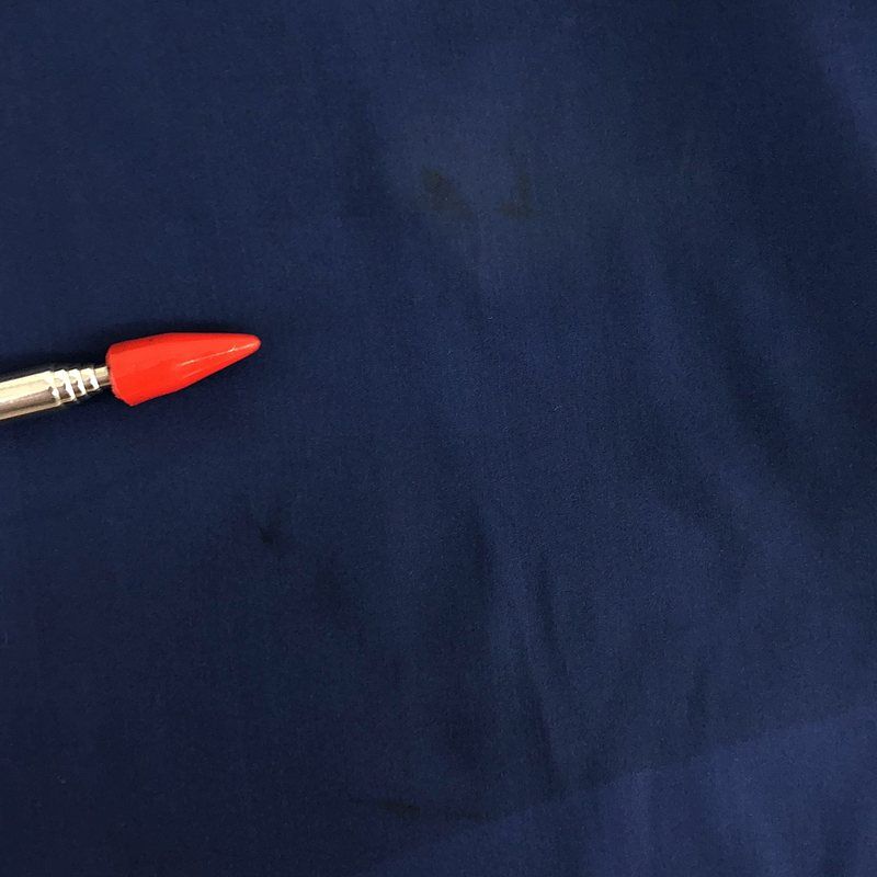 Bottega Veneta - Silk 100% Silk Ruffle Collar Blouse Top - 40 - Blue - Women