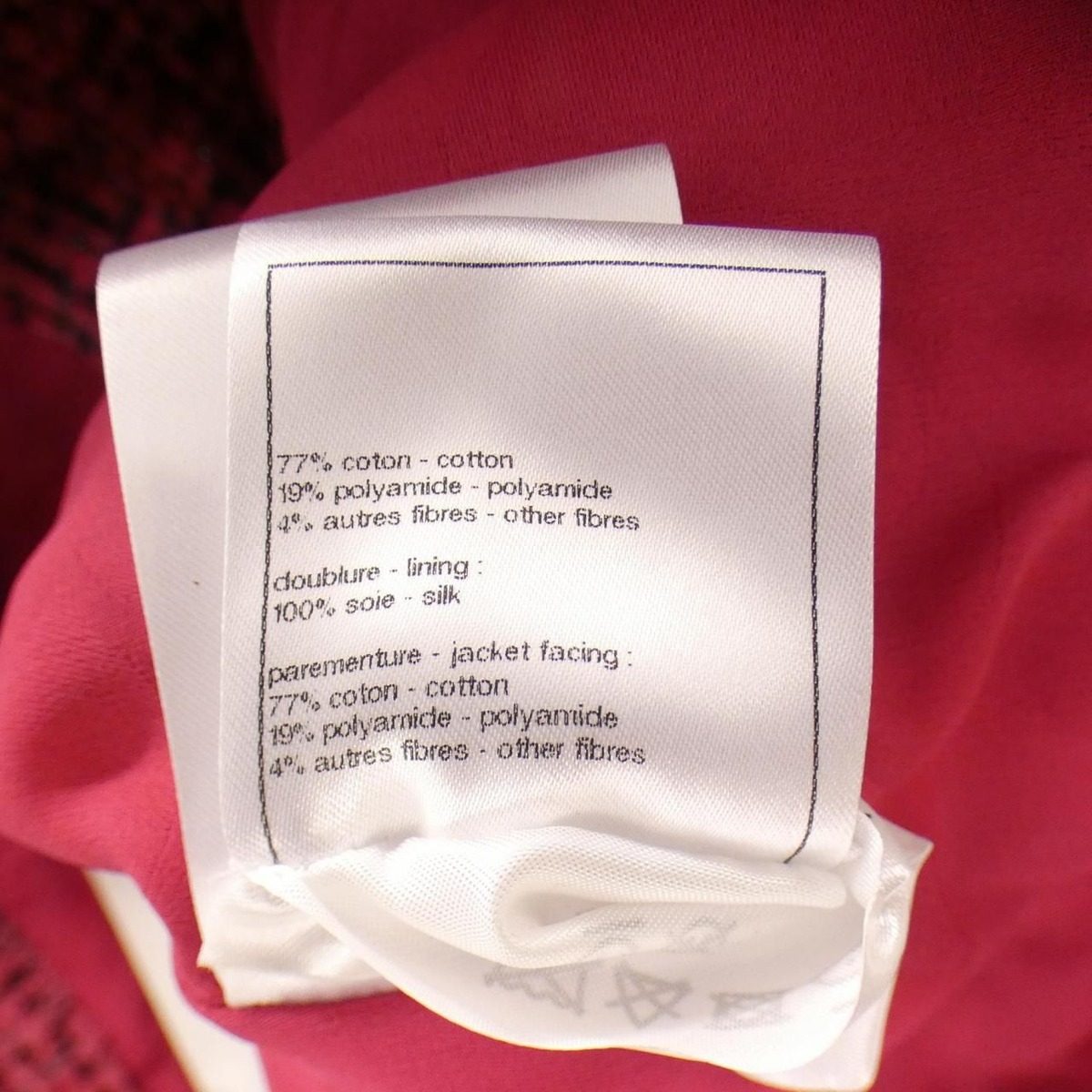 Chanel Jacket Pink — view 3