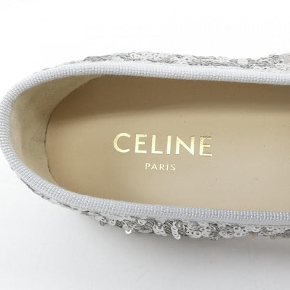 Celine Flat Shoes Silver 37 — view 6