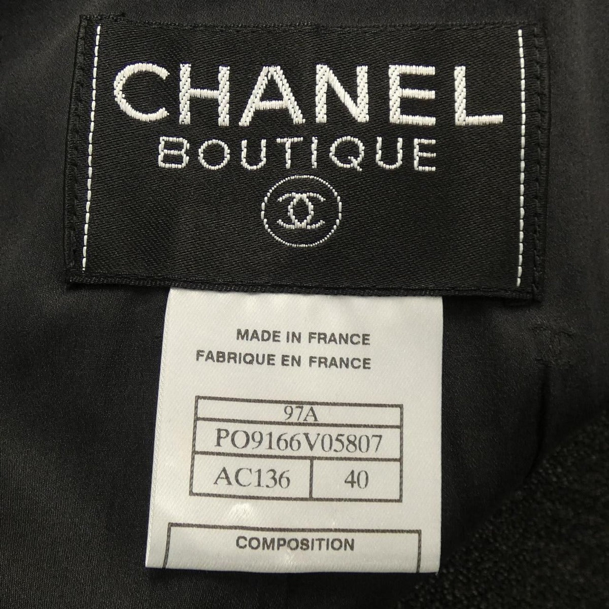 Chanel Vintage Jacket Black 40 — view 4