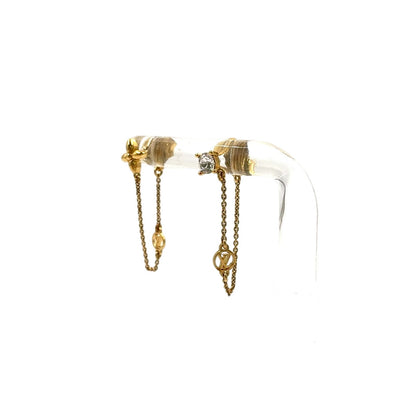 Louis Vuitton Boucle Doreille Petit Metal Gold Earrings — view 2