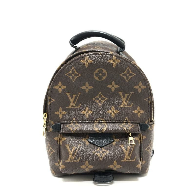 Louis Vuitton Backpack Palmsp Rings Mini Monogram Canvas Brown