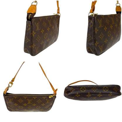 Louis Vuitton Accessoire Pochette Monogram Leather Accessory Pouch Mini Handbag