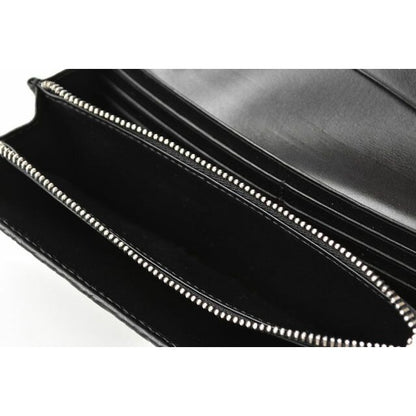 Loewe Wallet Long Anagram Calfskin Black — view 9