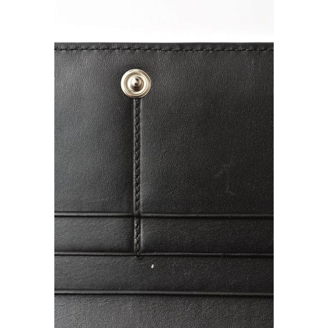 Loewe Wallet Long Anagram Calfskin Black — view 10
