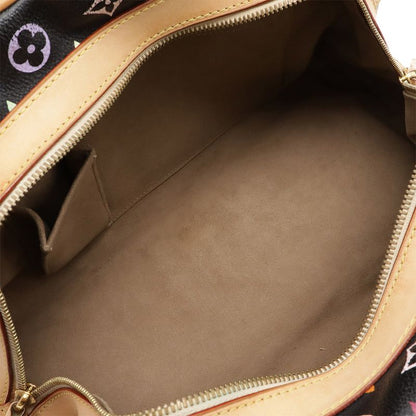 Louis Vuitton Monogram Multicolor Claudia Handbag Shoulder Bag Noir Black M40194