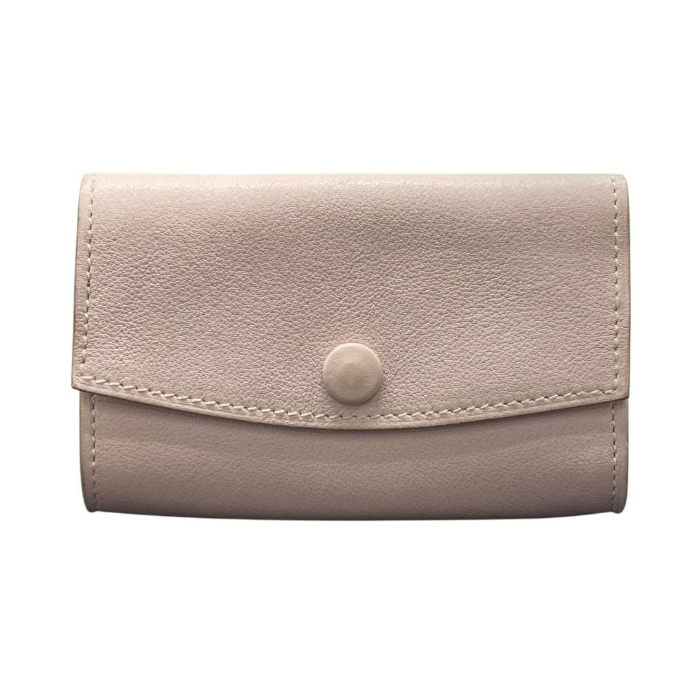 Hermes Coin Purse Card Case Multi Pink